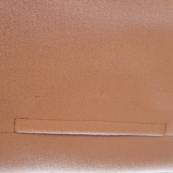 W10 Canadian made pink wool coat with detachable hood (faux fur) - Picture 4 of 10